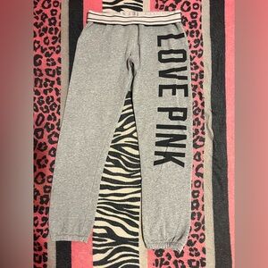 Vintage PINK Victoria's Secret sweatpants